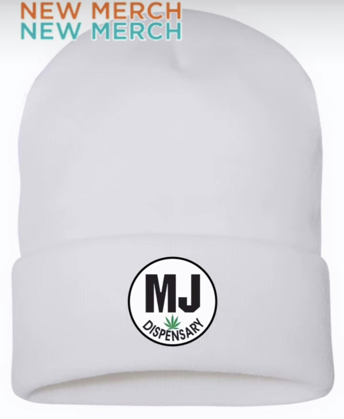 White MJ Beanie