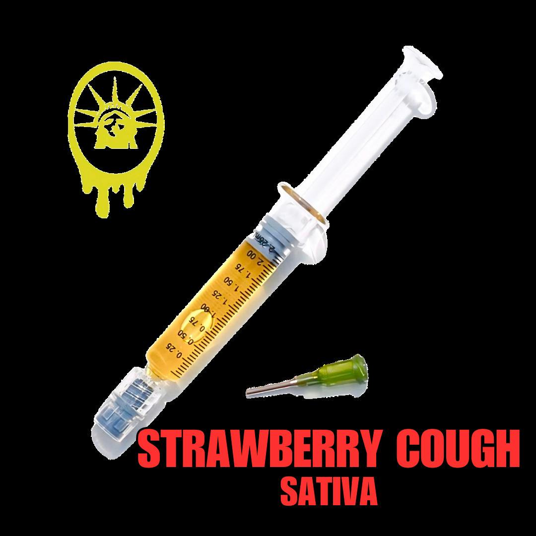 New York Honey - Strawberry Cough (S) - 80.7% - Distillate Refill Syringe
