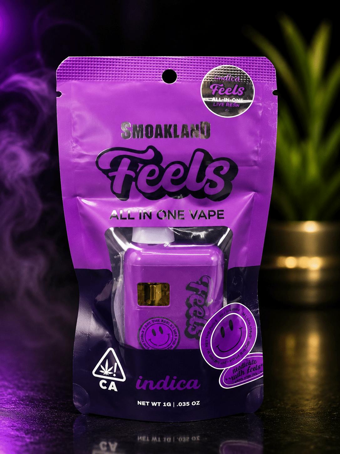 Smoakland - White Raspberry OG (I) 1g | Feels | Smoakland - 1g at Risah Dispensary