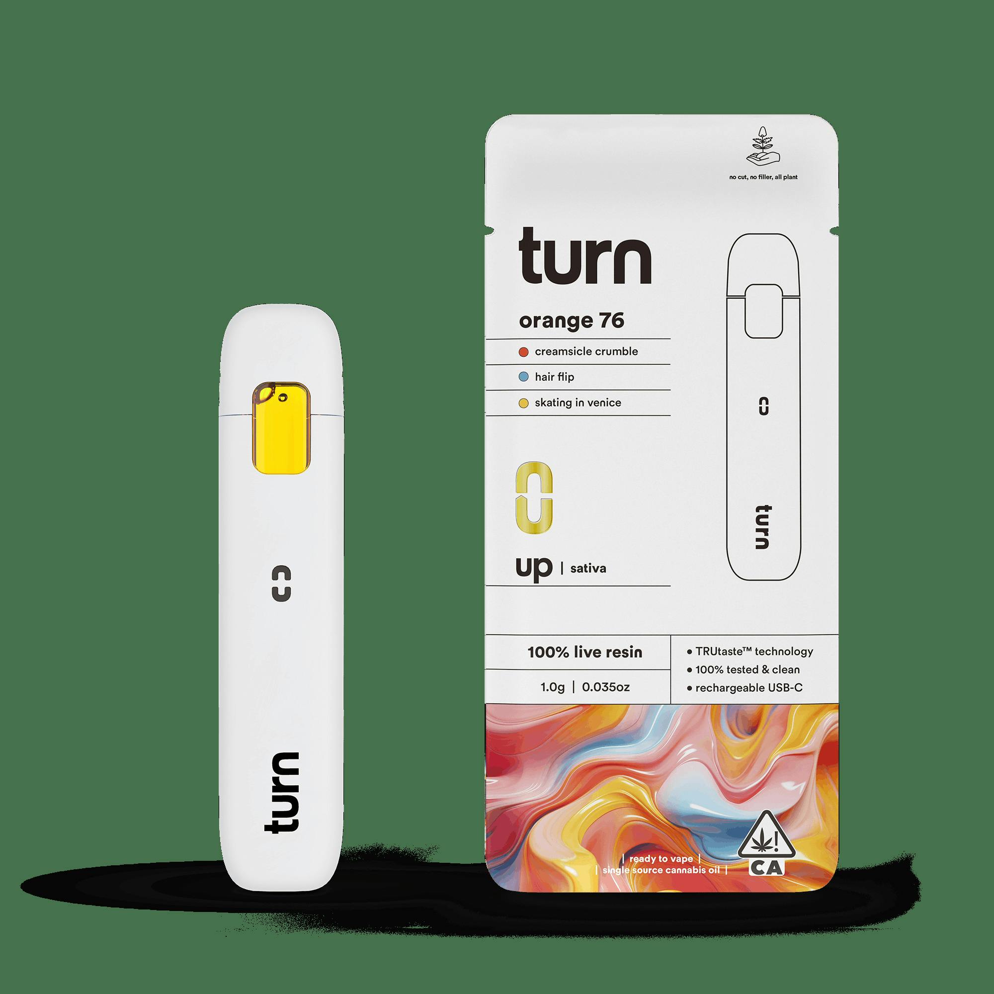 turn: Orange 76