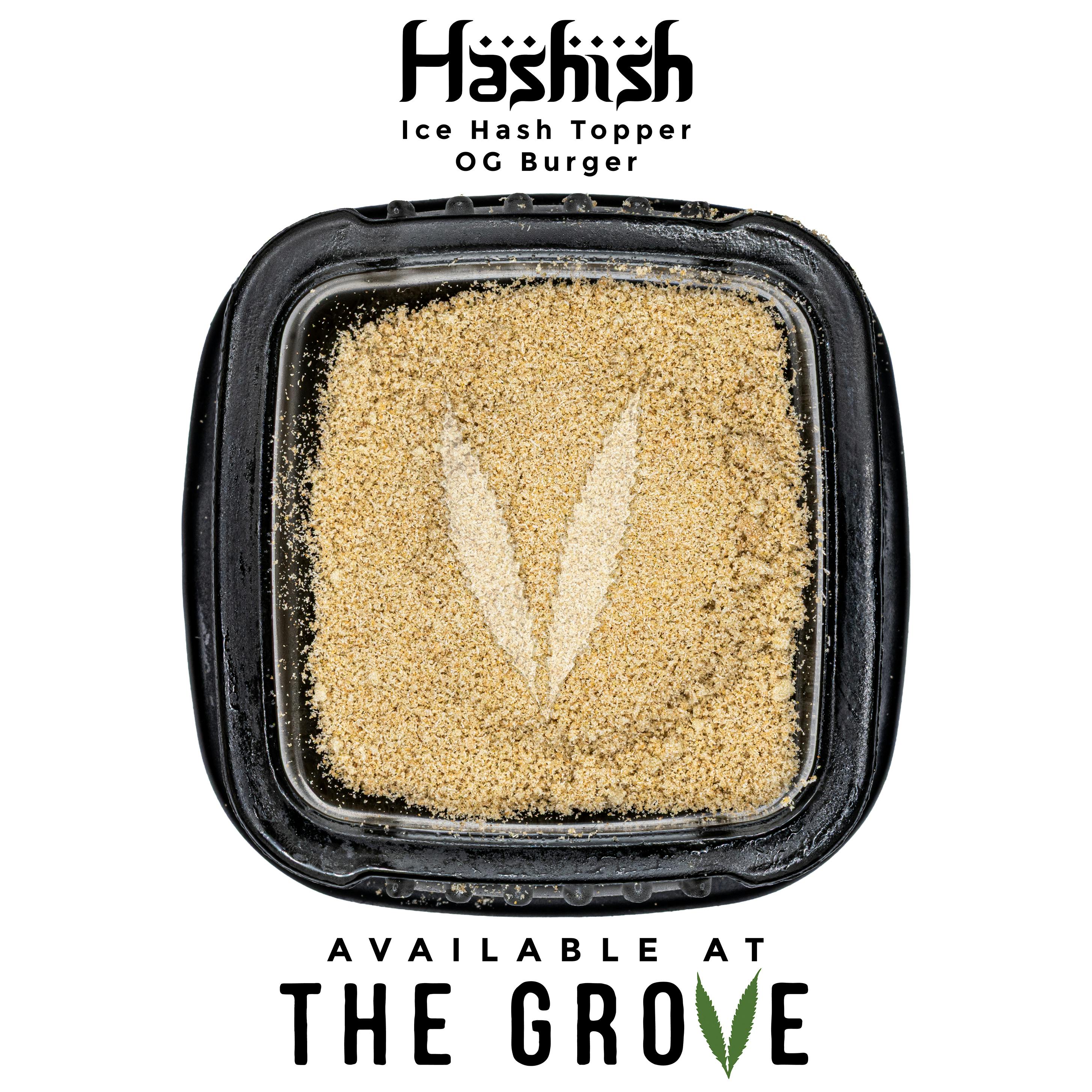 Hashish | OG Burger - Hash Topper