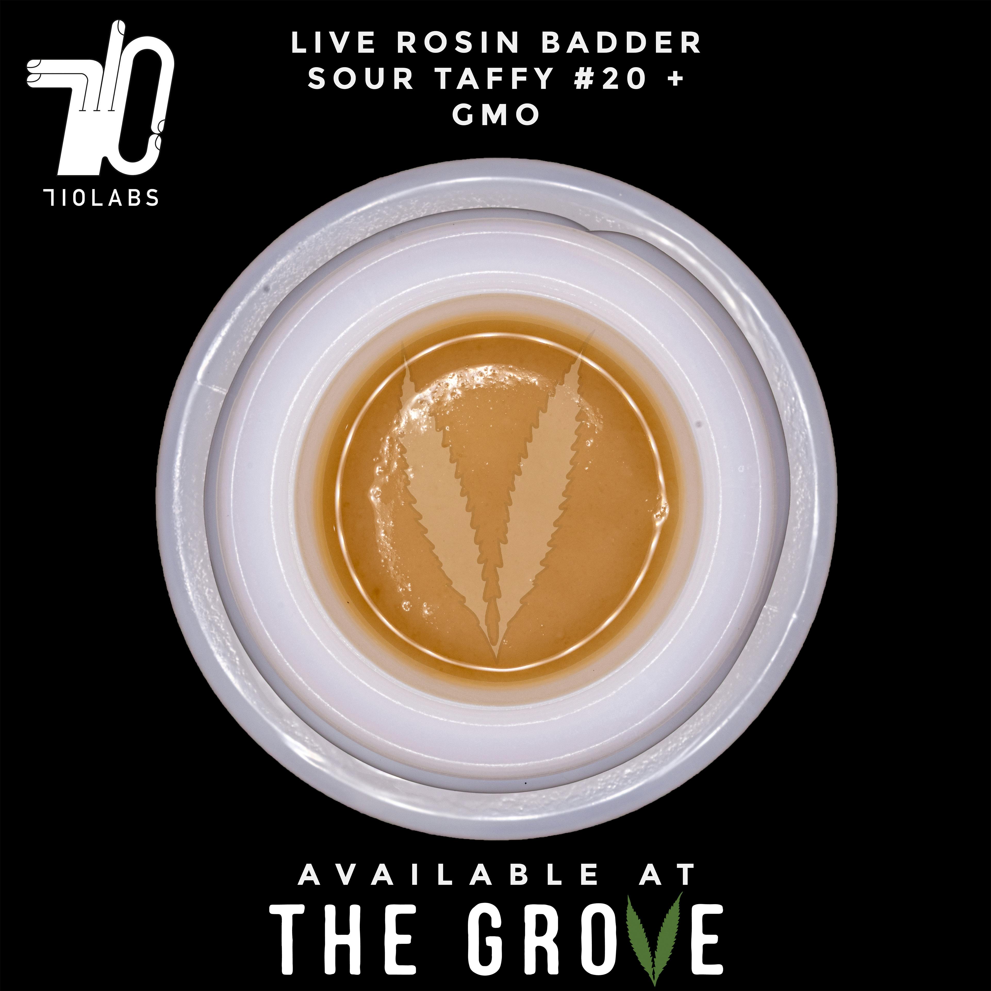 710 Labs | Rosin Badder - Sour Taffy #20 + GMO