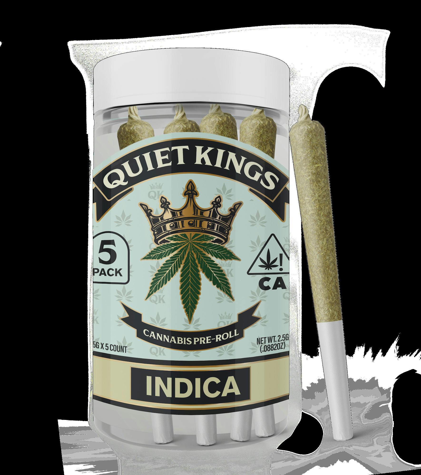 Quiet Kings | White Kush | Minis | 0.5g each | 5pk