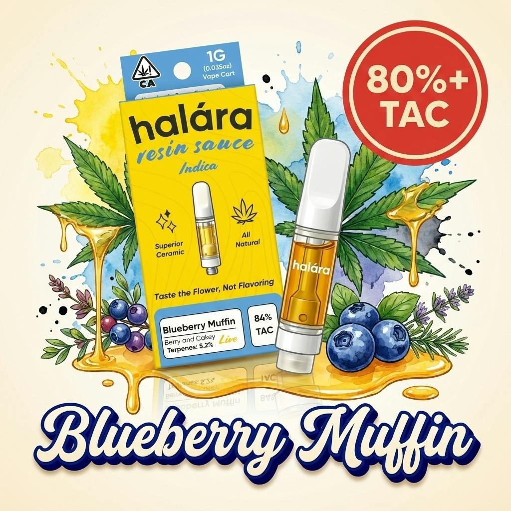 Halara: Blueberry Muffin