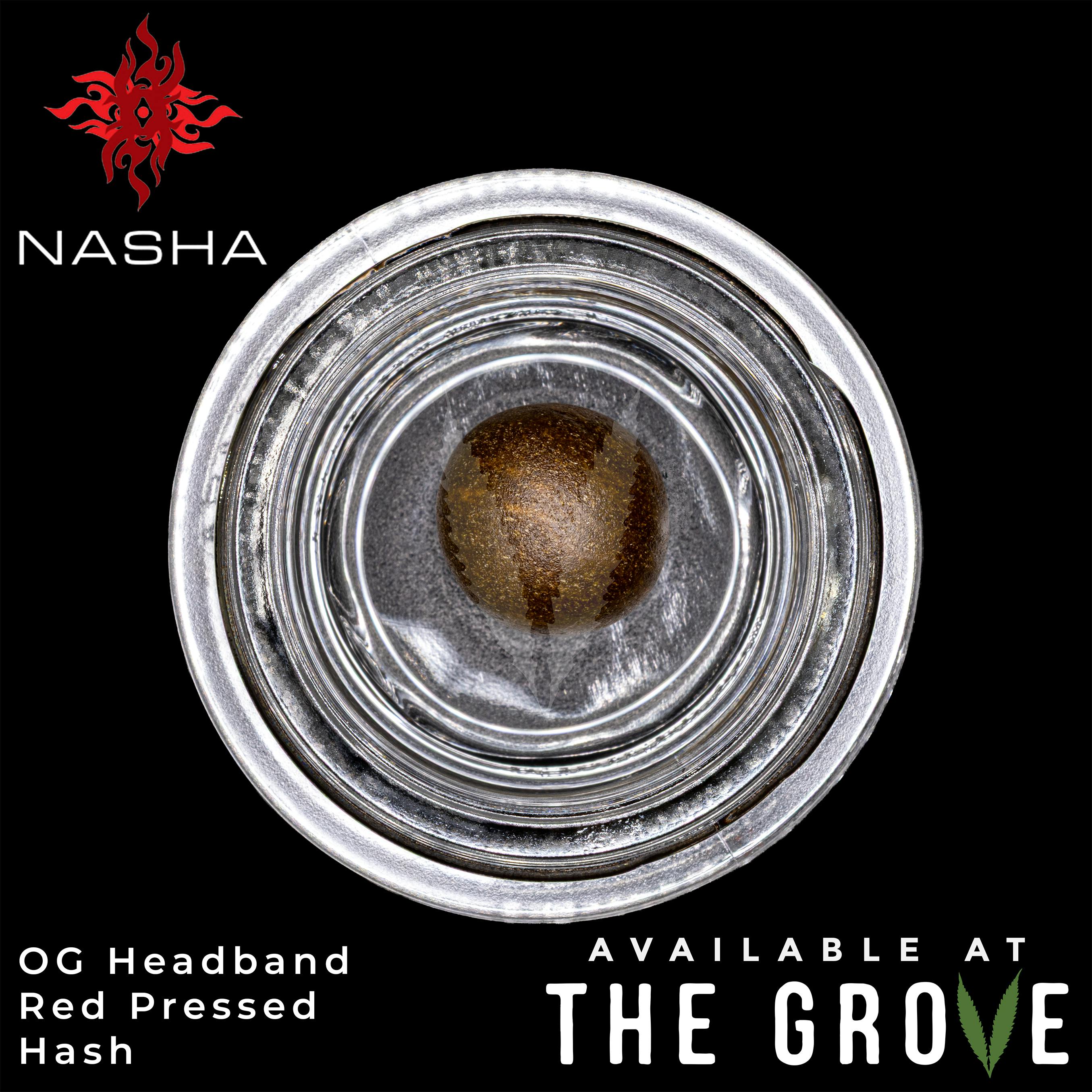Nasha: OG Headband Red Pressed