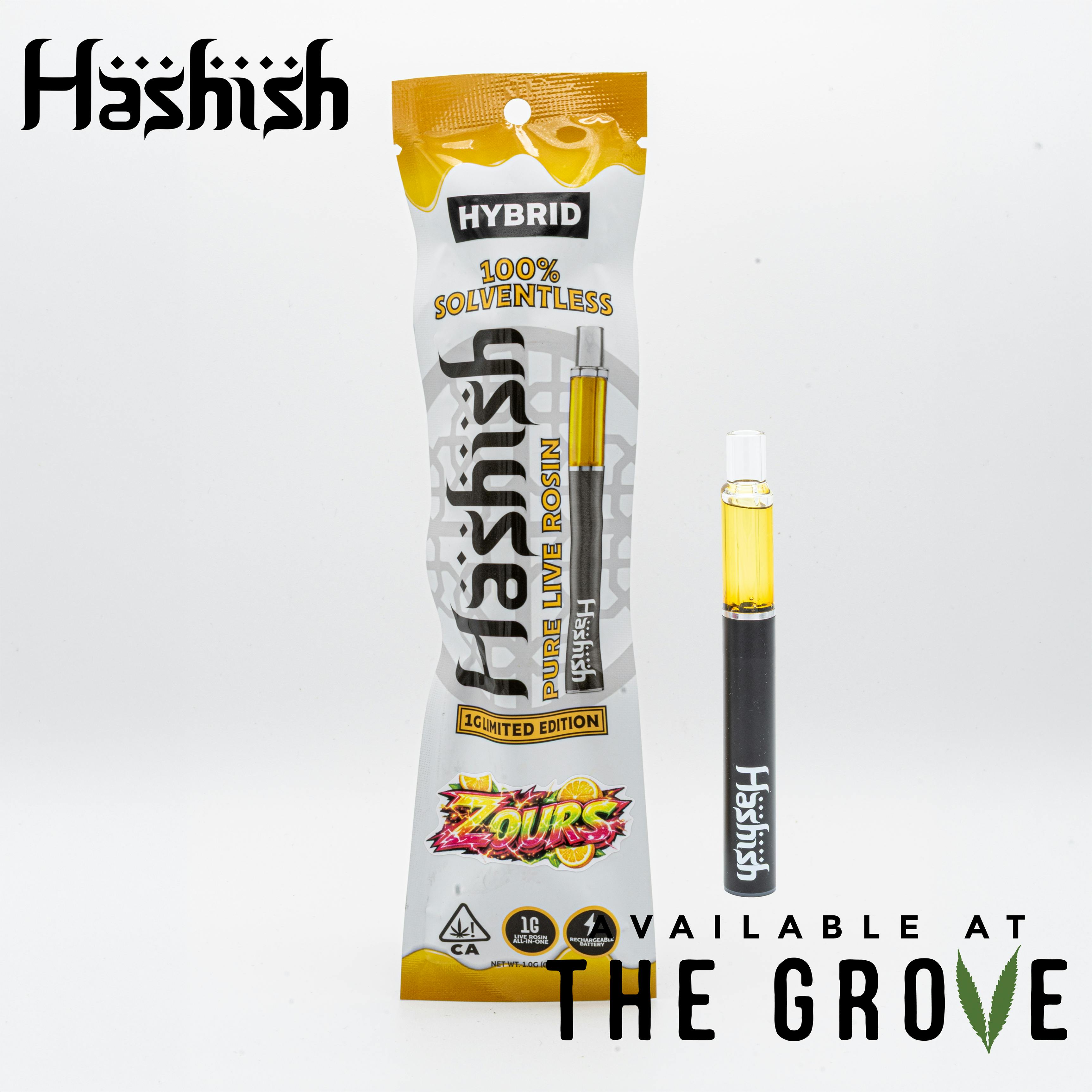 HASH Zours 1g Rosin AIO