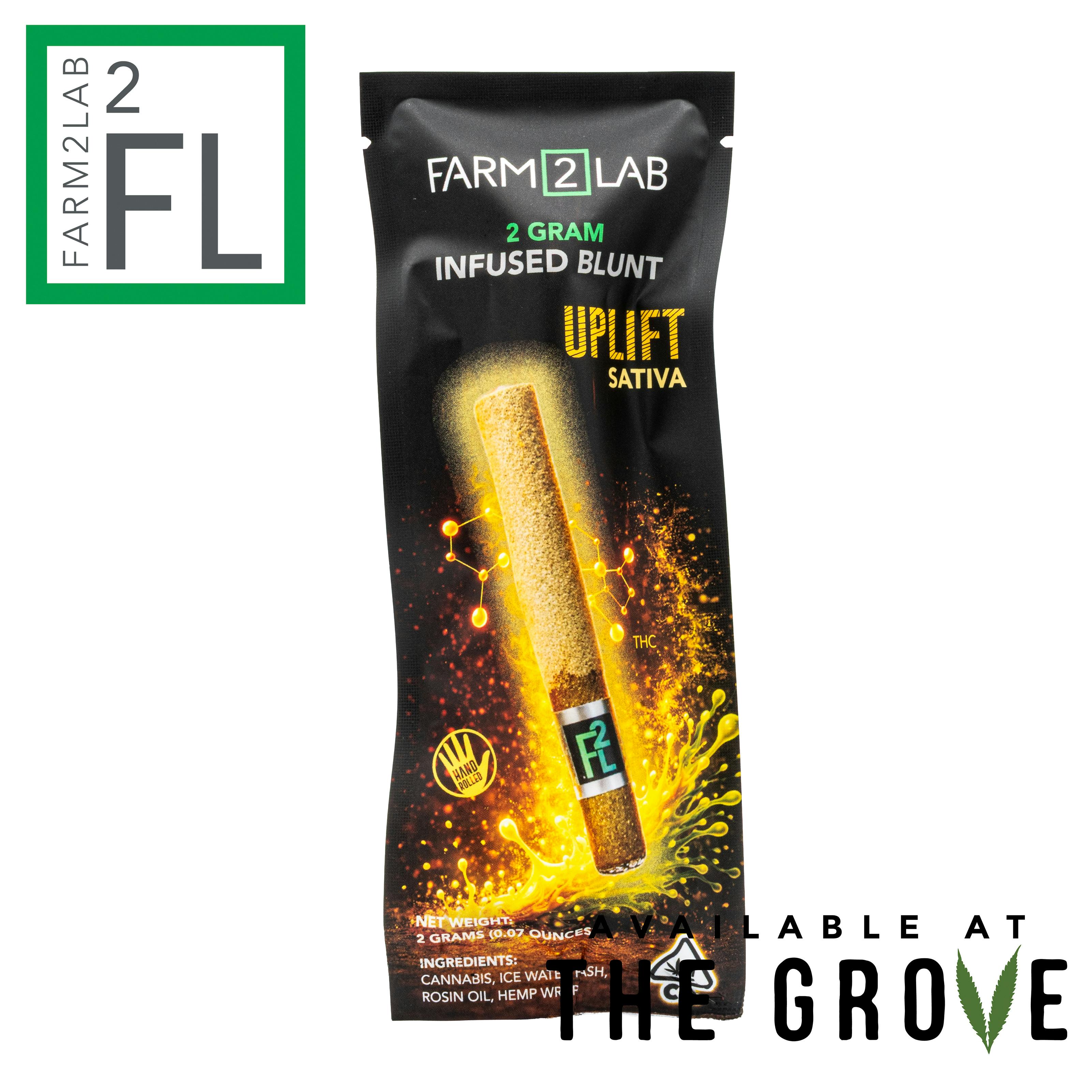 Farm2Lab | Pineapple Delight 2g Rosin Infused Blunt