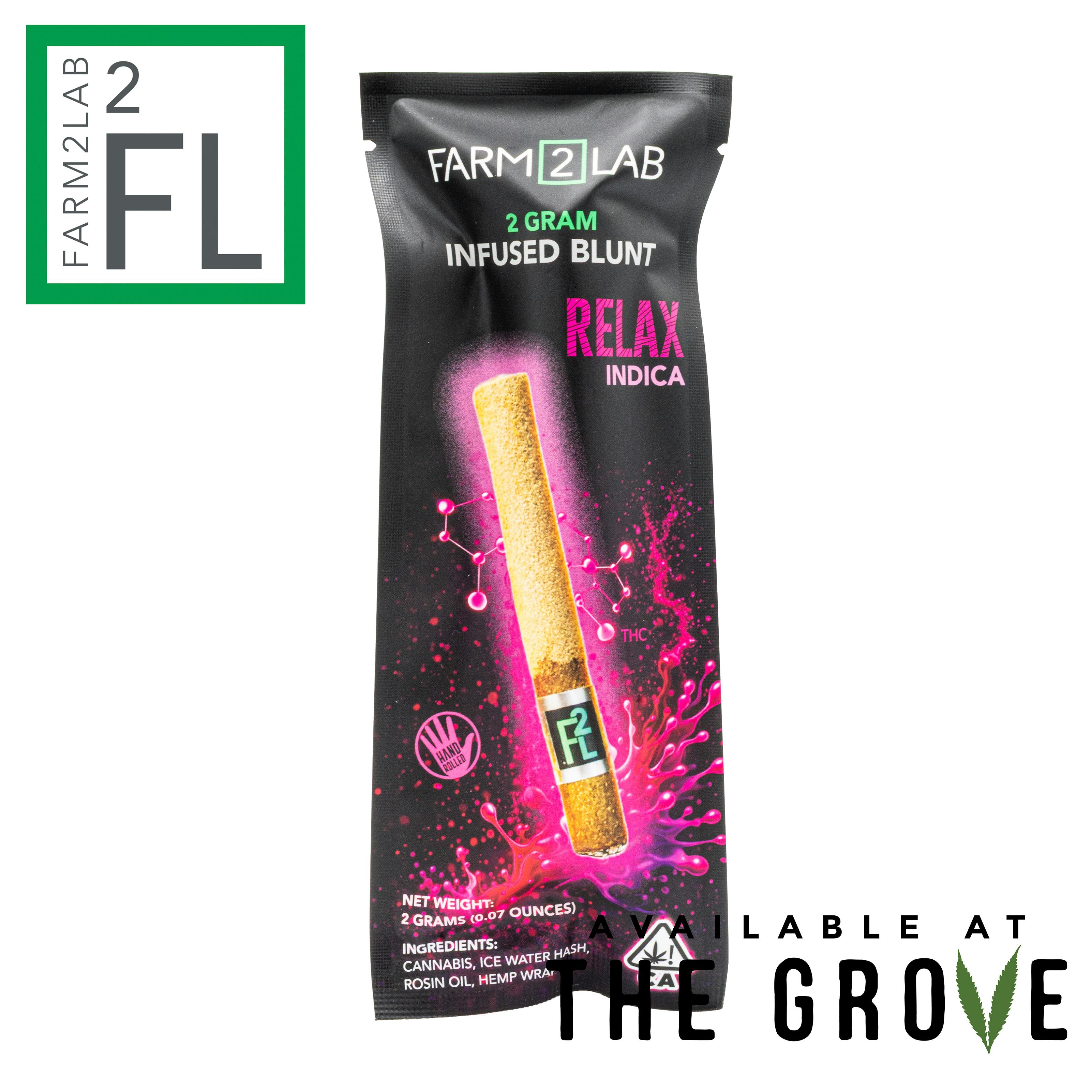 Farm2Lab | Blue Andeze 2g Rosin Infused Blunt