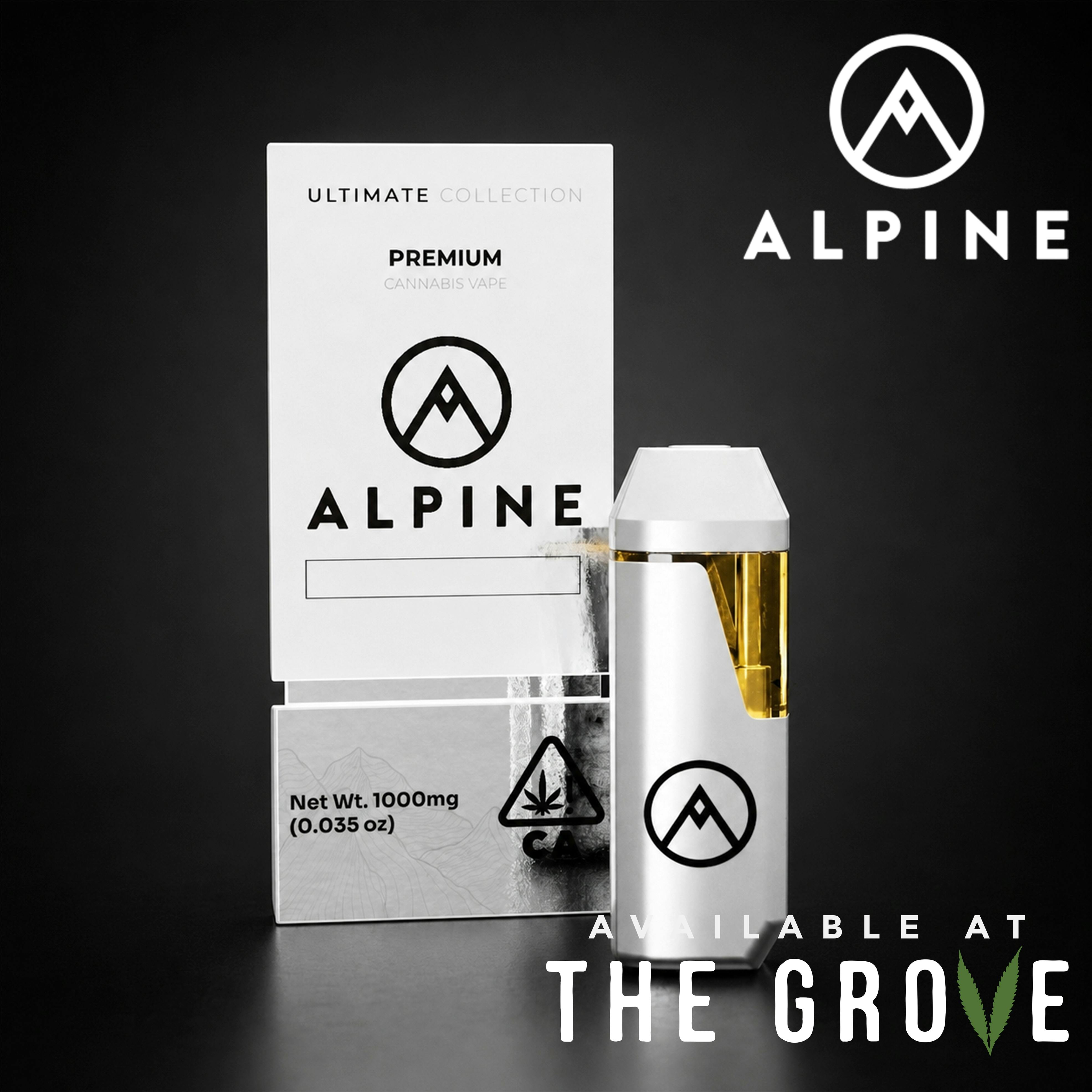 Alpine Vapor | Granddaddy Purple Ultimate | Disposable | 1g - Indica