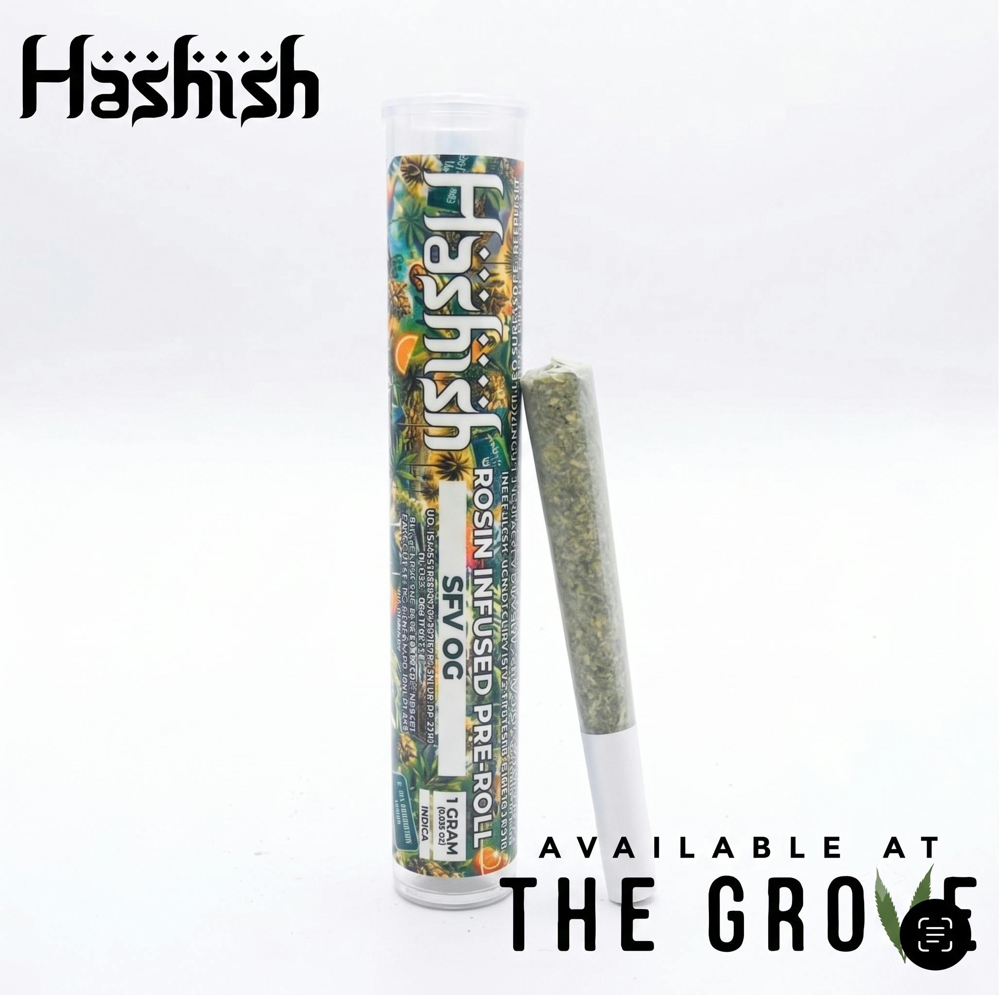 Hashish | SFV OG 1g Infused Pre-Roll