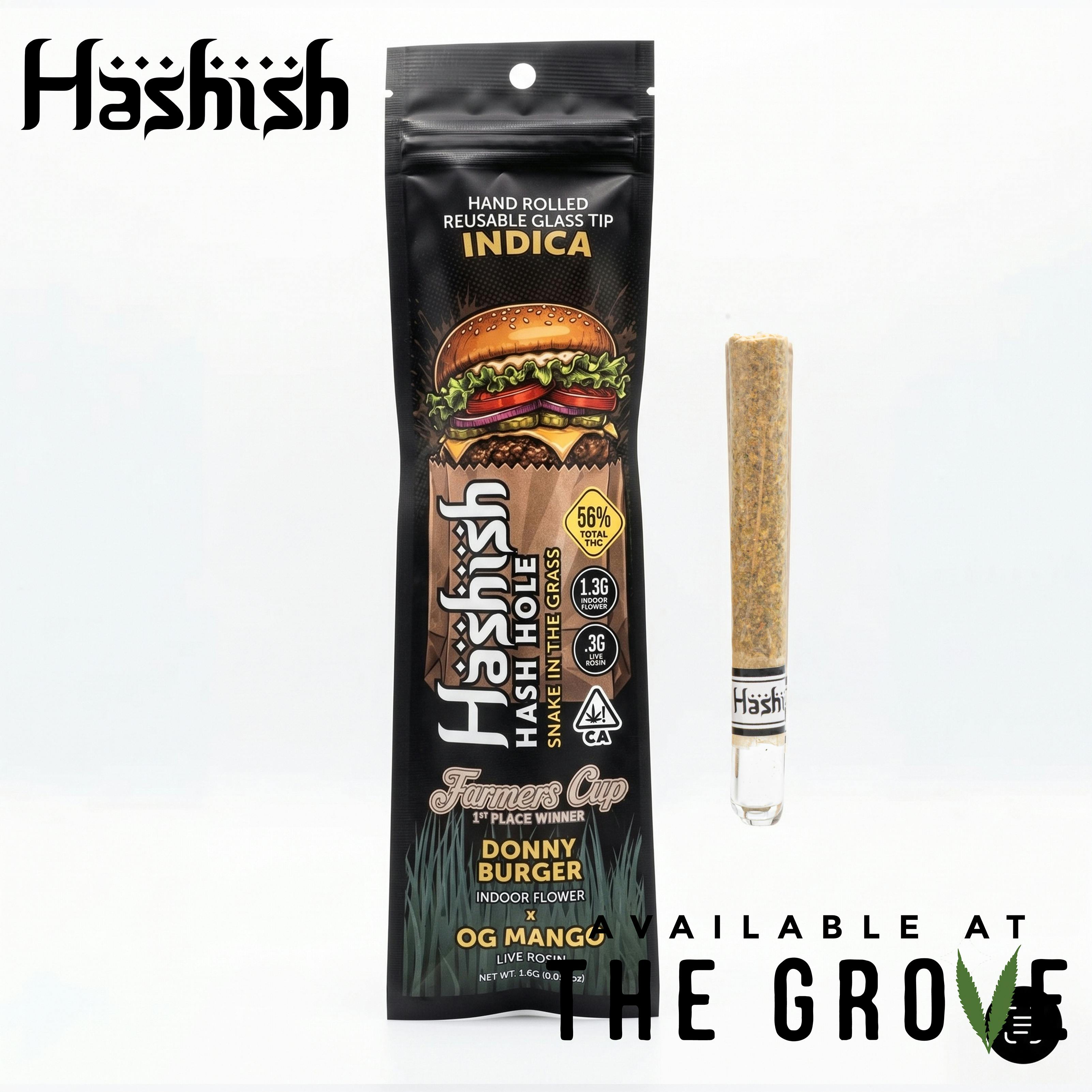 Hashish | Donny Burger x OG Mango Live Rosin 1.6g Hash Hole PR