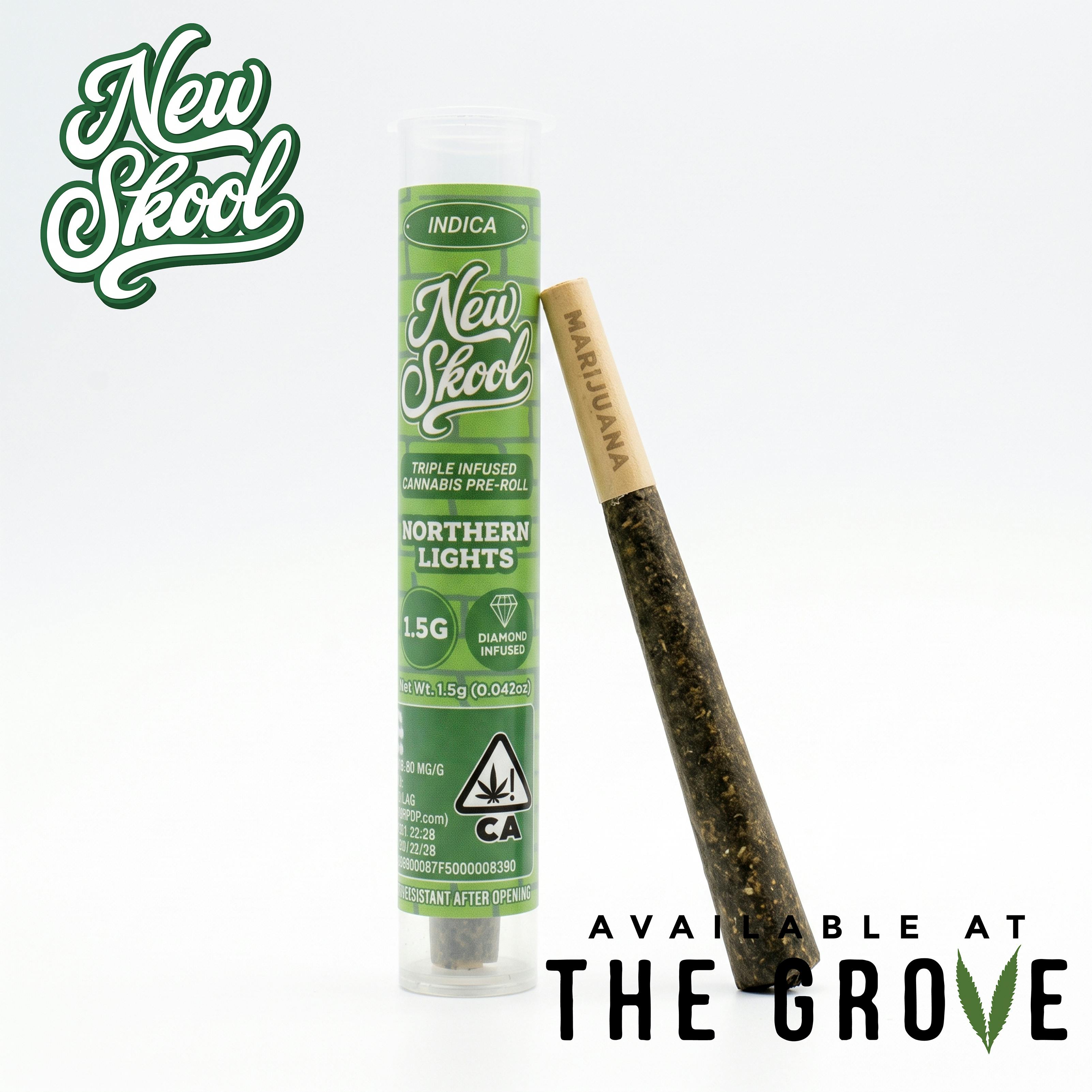 Ol' Skool | Northern Lights 1.5g Infused Pre-Roll