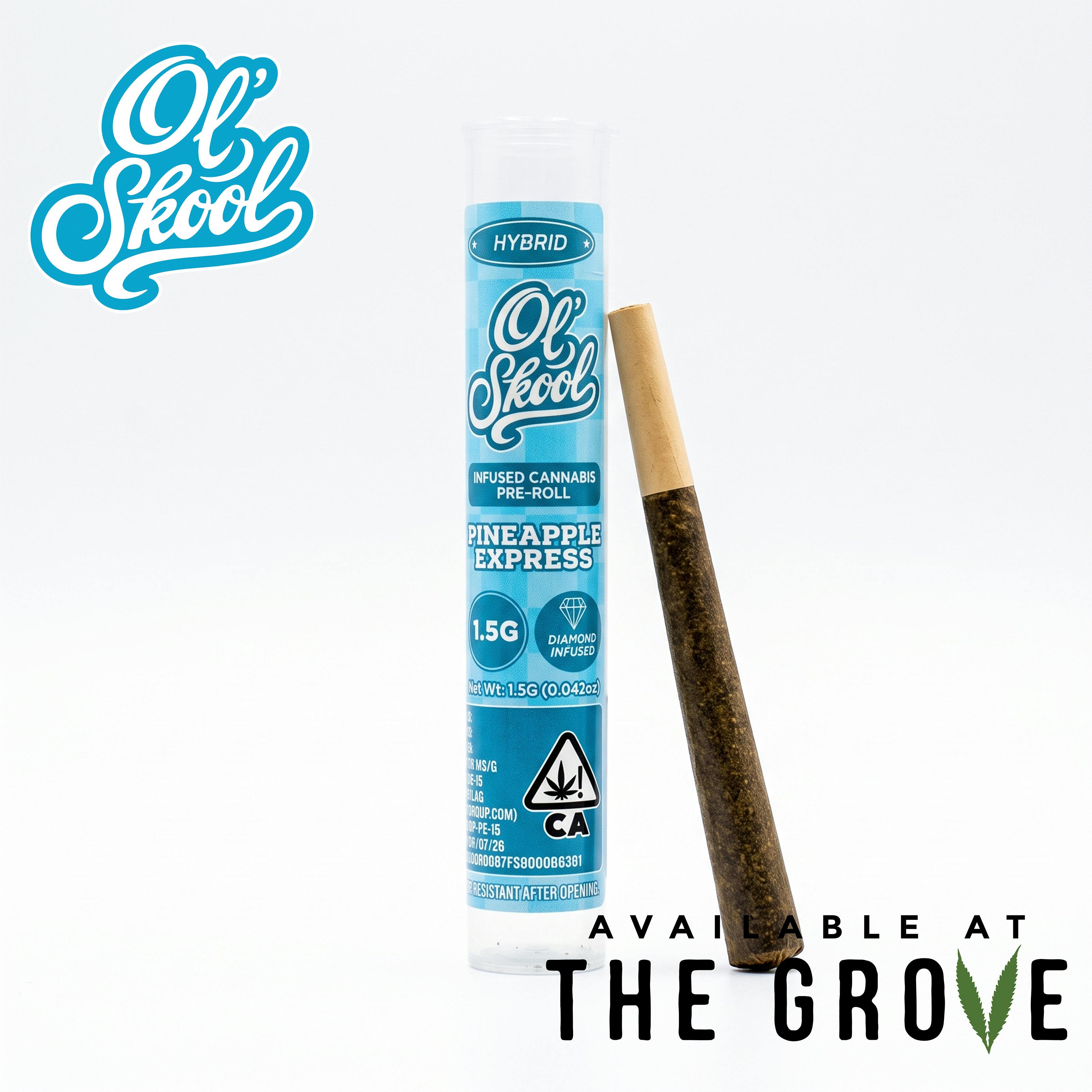 Ol' Skool | Pineapple Express 1.5g Infused Pre-Roll