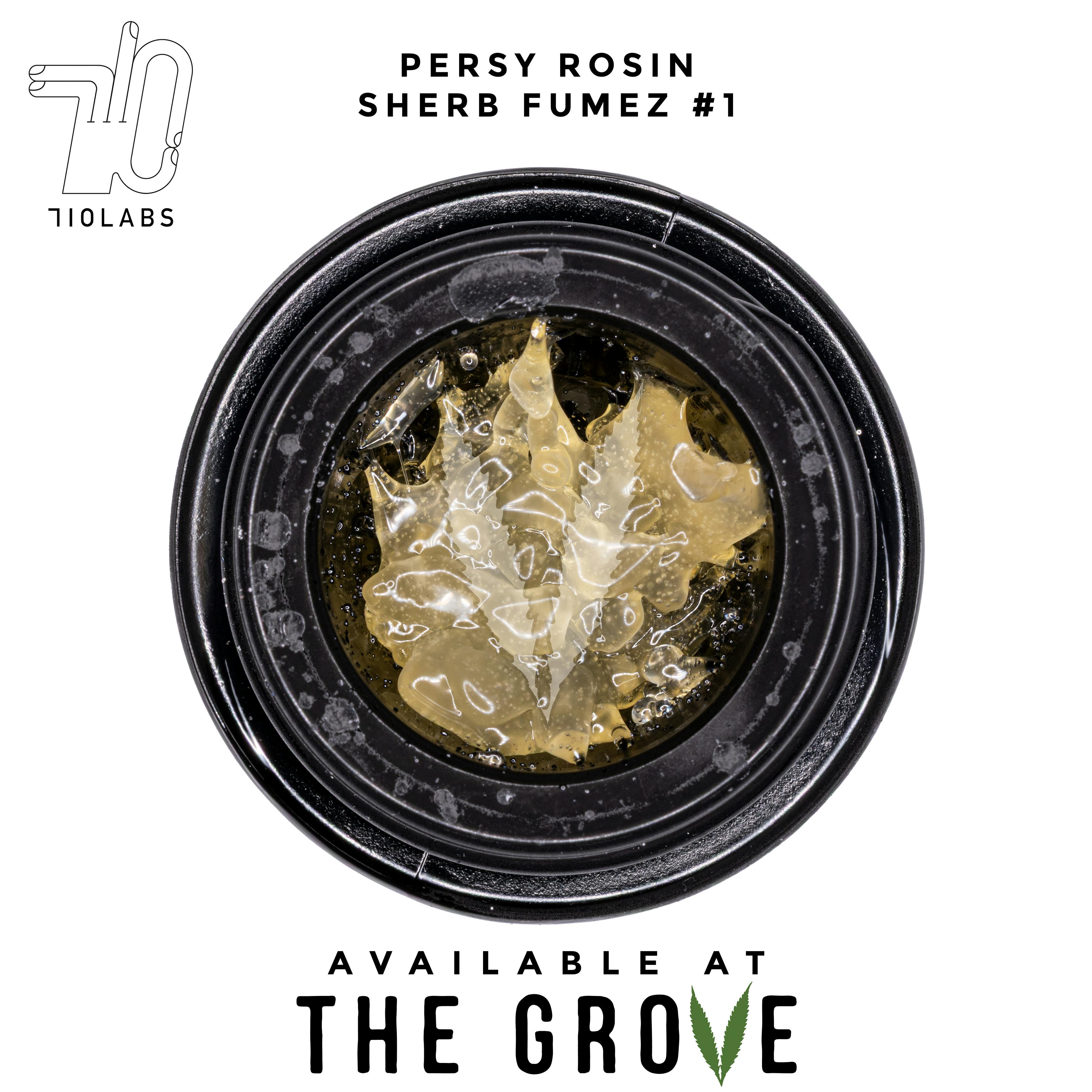 710 Labs | Persy Rosin - Sherb Fumez #1