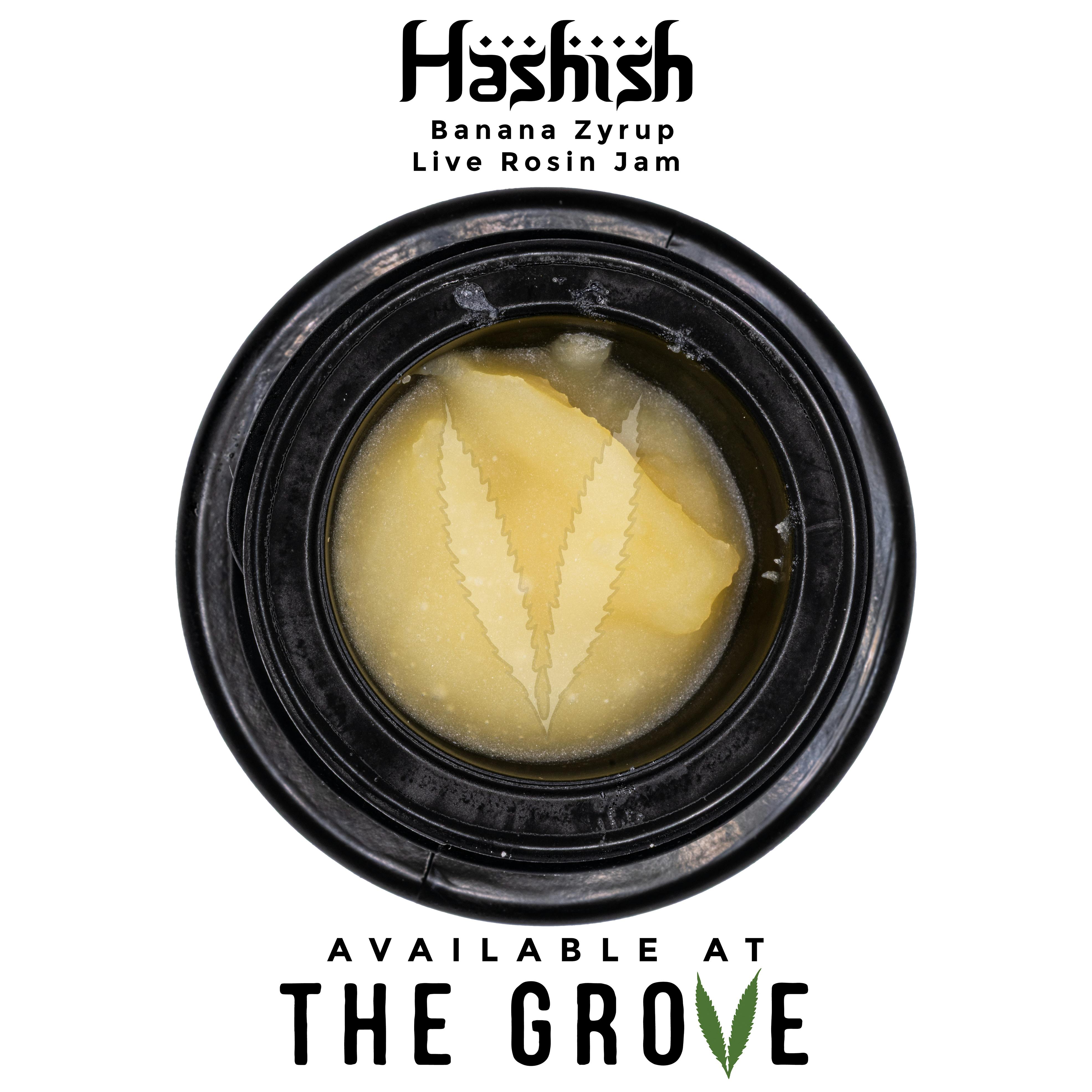 Hashish | Banana Zyrup - Live Rosin Jam