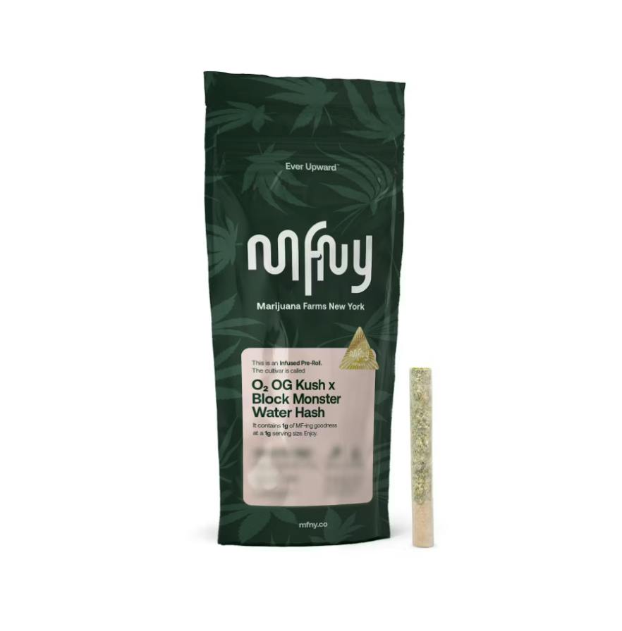 MFNY - O2 OG Kush x Monster Dubs - 1g Infused - Preroll