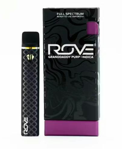 Rove - All in One Diamond Vaporizer - Granddaddy Purp - 1g - Vape