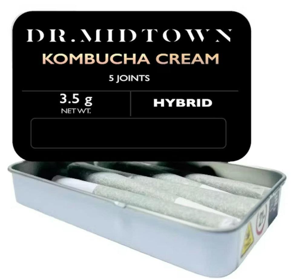 Dr.Midtown - Kombucha Cream - .5g - 5pk - Preroll