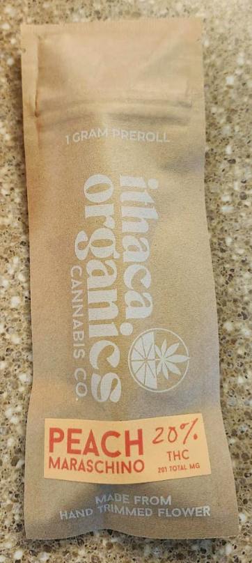 Ithaca Organics - Peach Maraschino - 1g - Preroll
