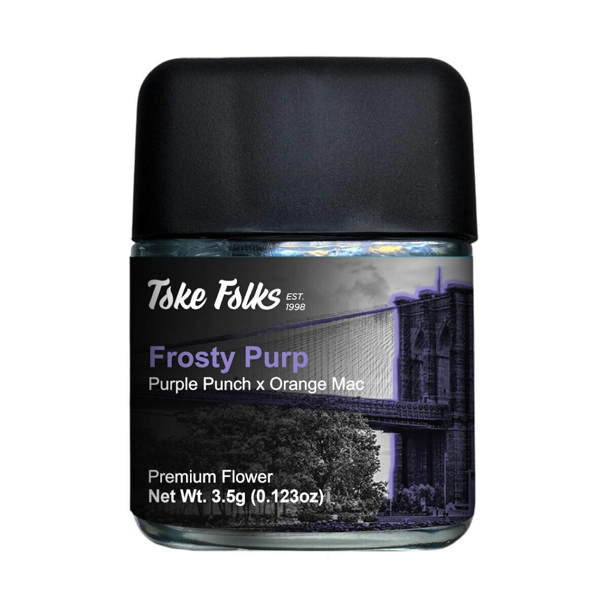 Toke Folks | "Frosty Purp" | Flower | 3.5g