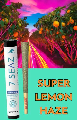 7 Seaz Super Lemon Haze Tsunami