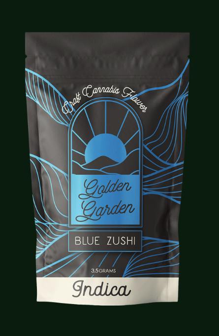 Golden Garden | "Blue Zushi" | Flower | 3.5