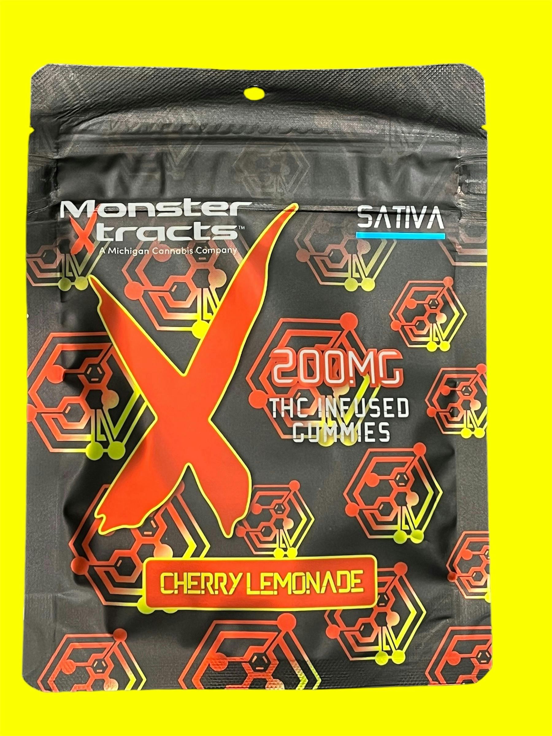 MONSTER X | CHERRY LIMEADE | GUMMIES | 200MG