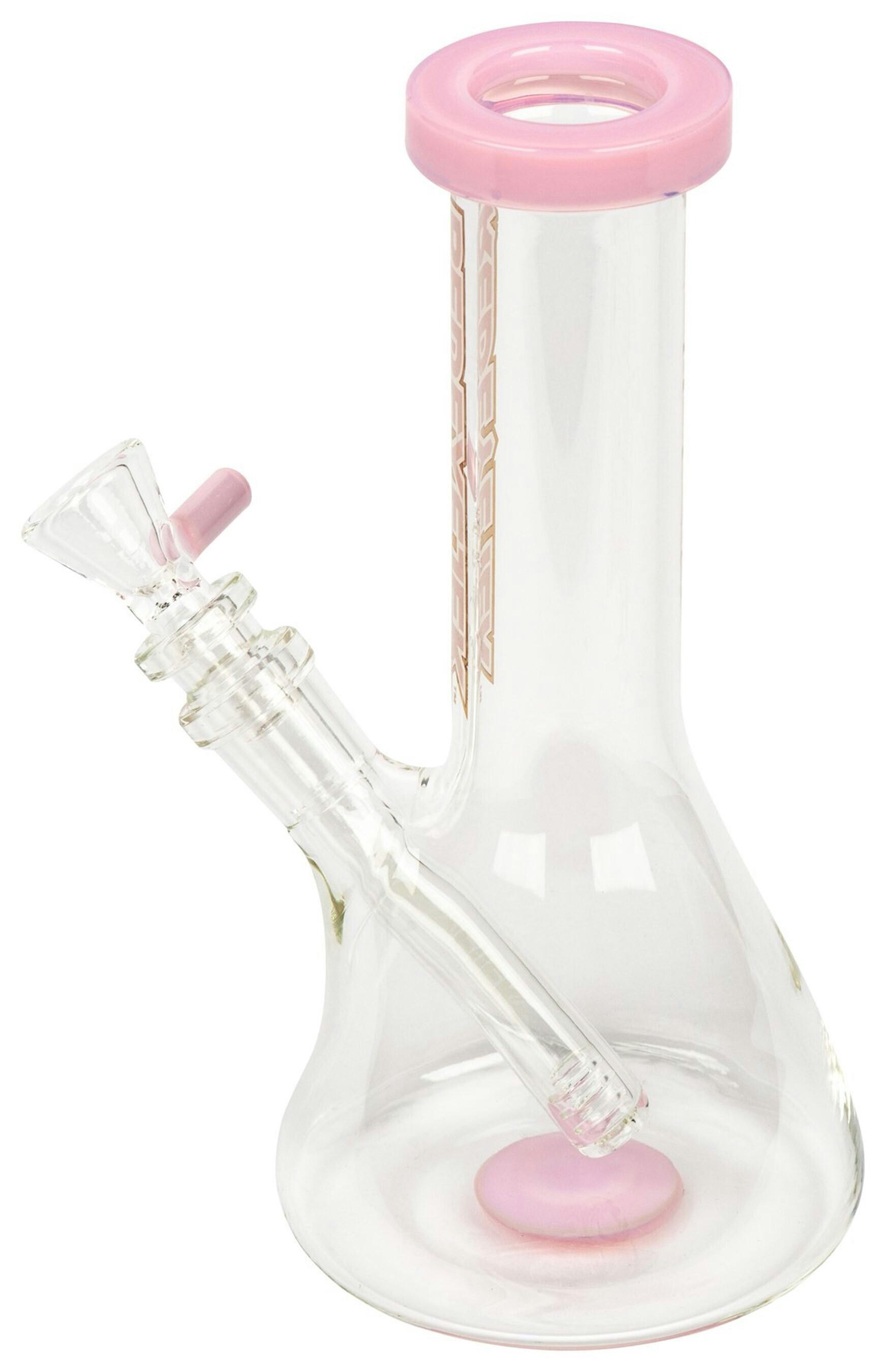 Splash Beaker Tube 8" - Pink