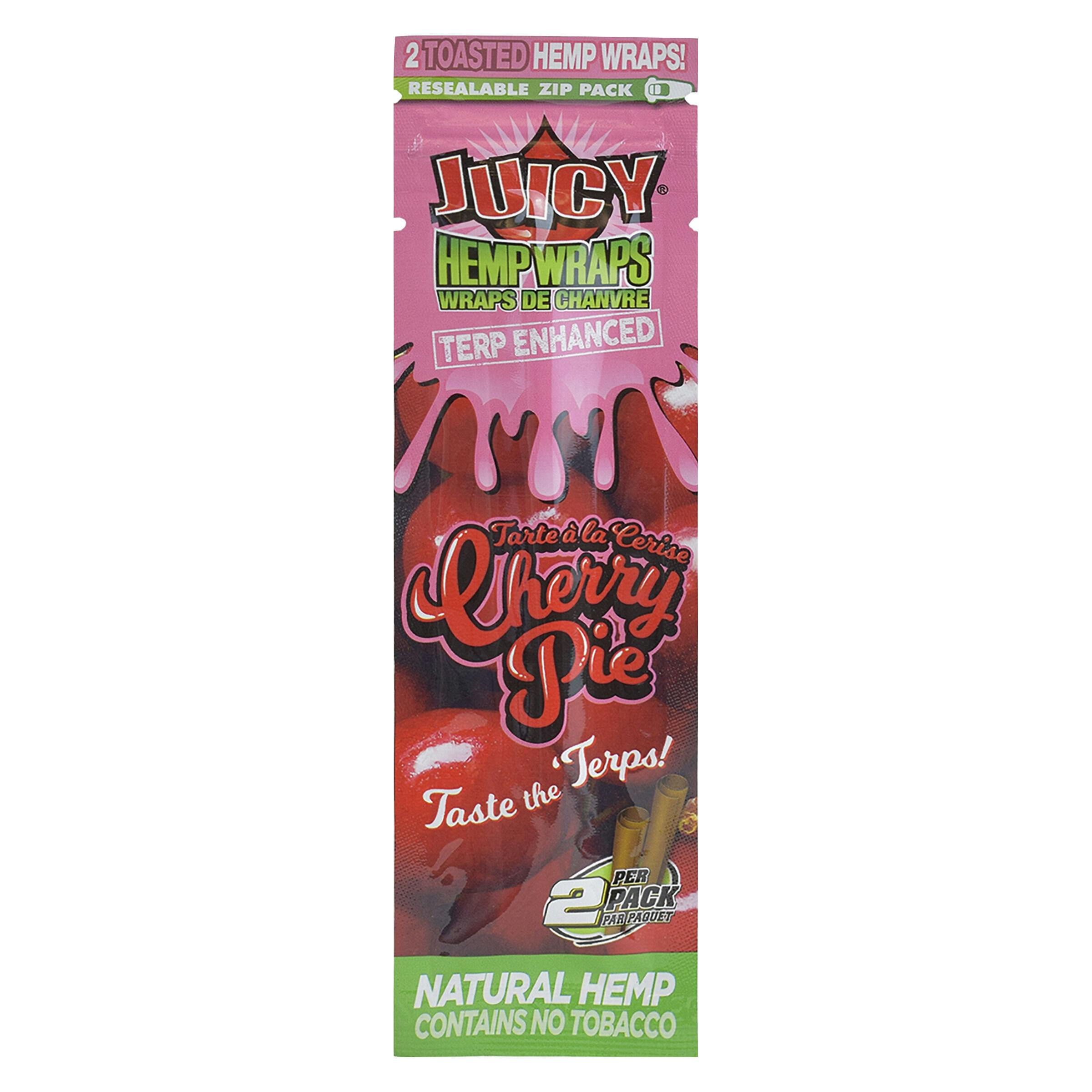 Terp-Enhanced Cherry Pie Hemp Wraps