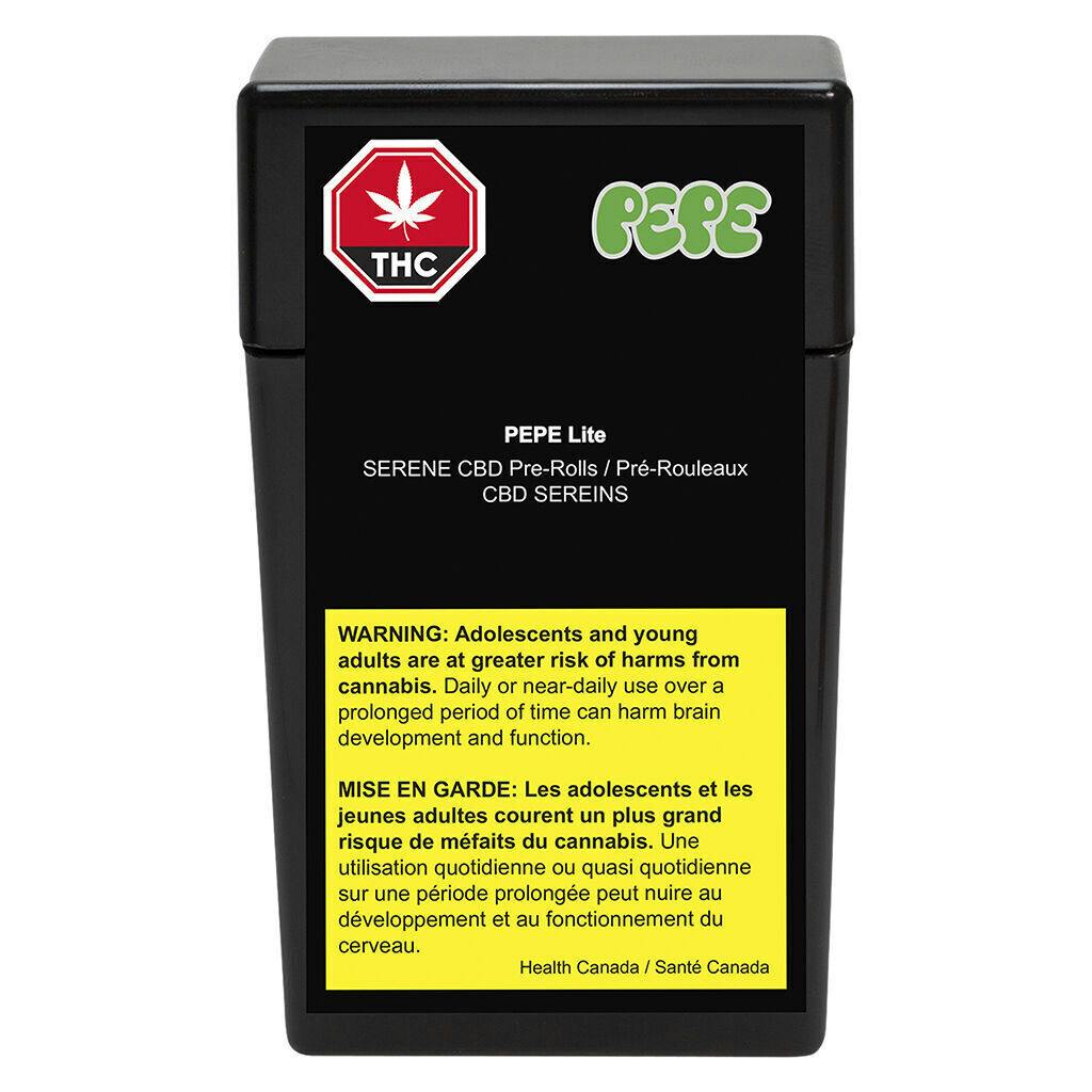 Pepe Lite - Serene CBD Pre-Roll - Blend - 10x0.5g