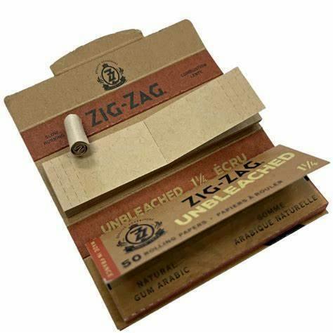 Zig Zag Unbleached Papers & Tips