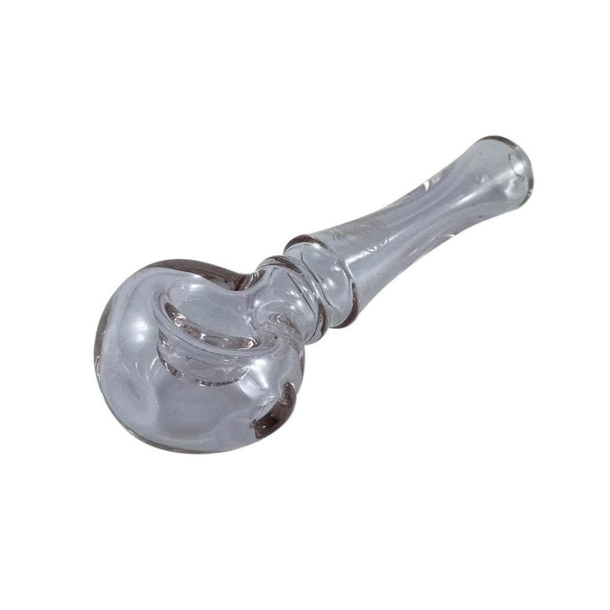 4.5" Spoon with Frosted Decal by Nami Glass