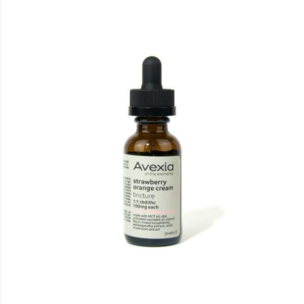 High-Dose Strawberry Orange Cream 1:1 CBD Tincture | 30mL