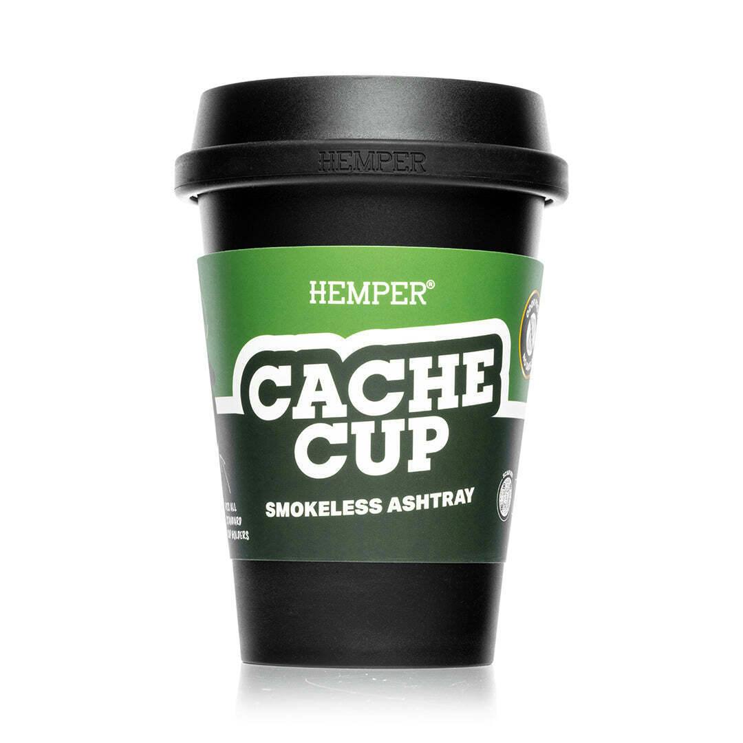 Hemper - Cache Cup Smokeless Ashtray - Black