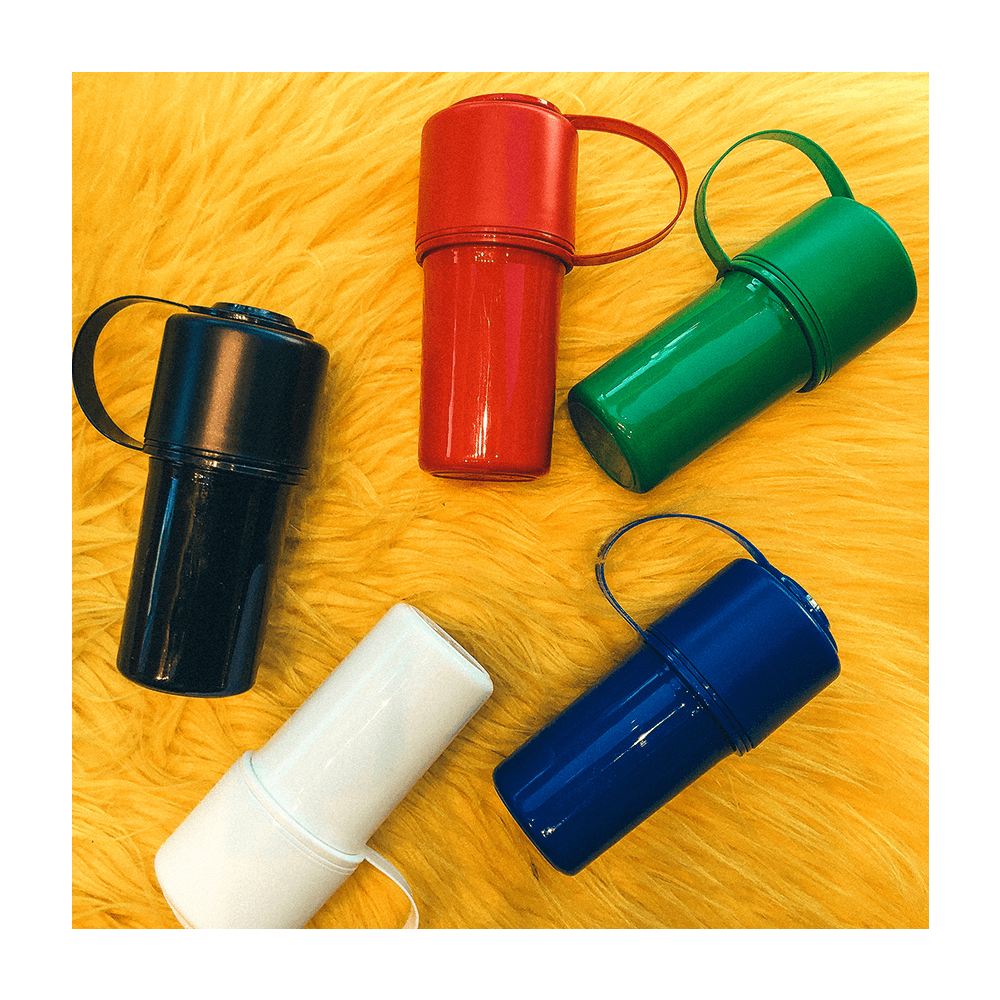 Hemper - The Keeper 3-in-1 Grinder + Storage Container - Glow In The Dark