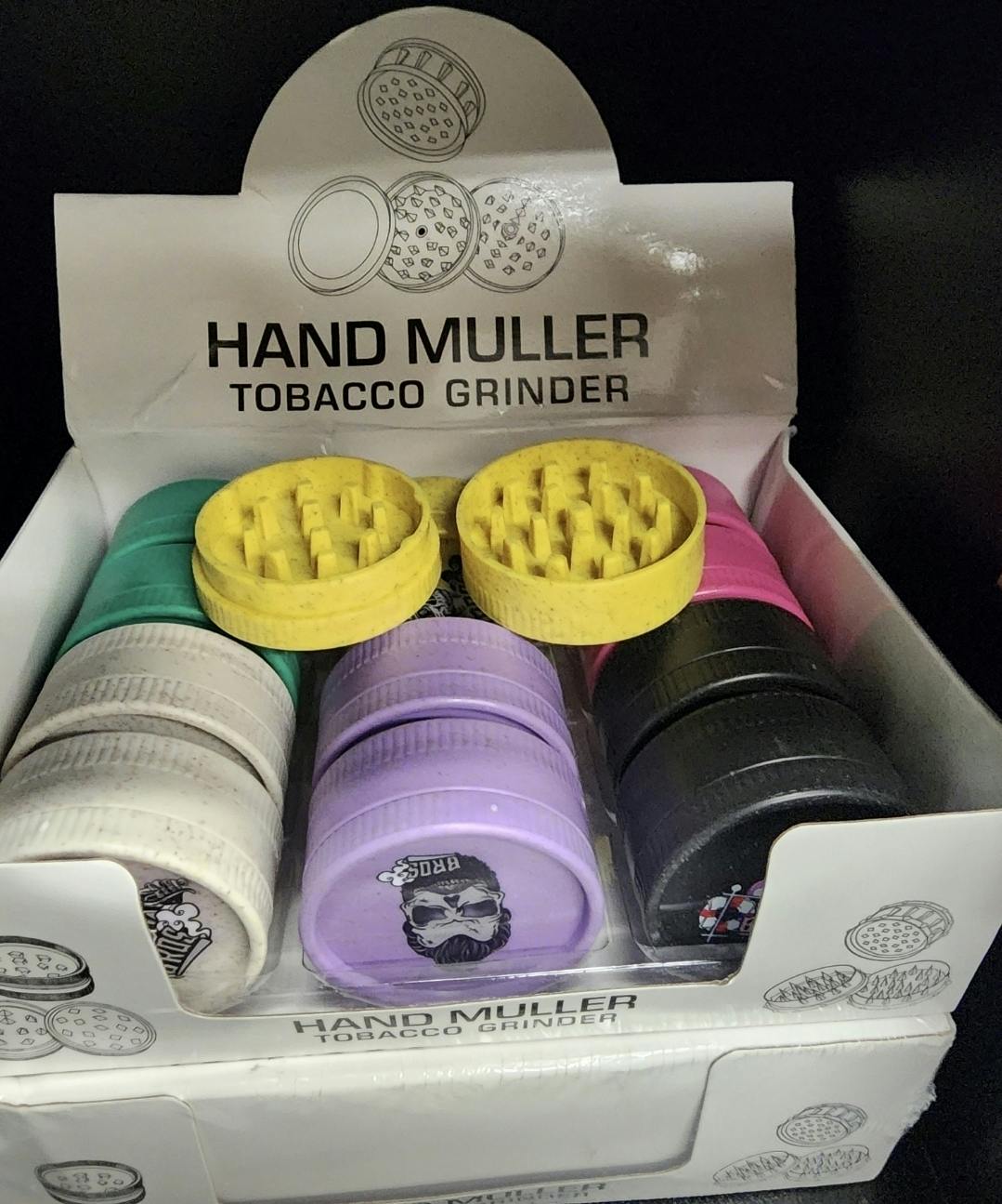 Plastic Herb Grinders - 2"