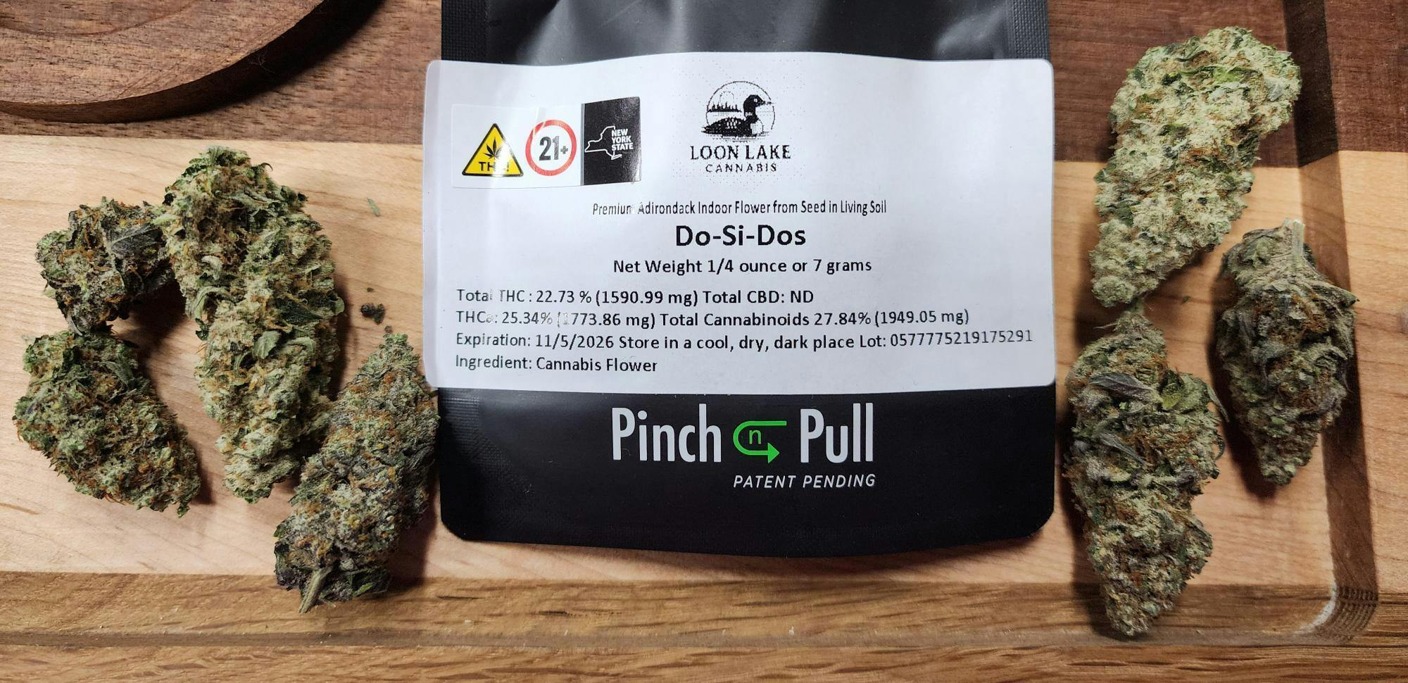 Loon Lake Cannabis - Do Si Do (indica dom hybrid) - 1/4 Oz (7 grams) of Indoor LOCAL flower - 22....
