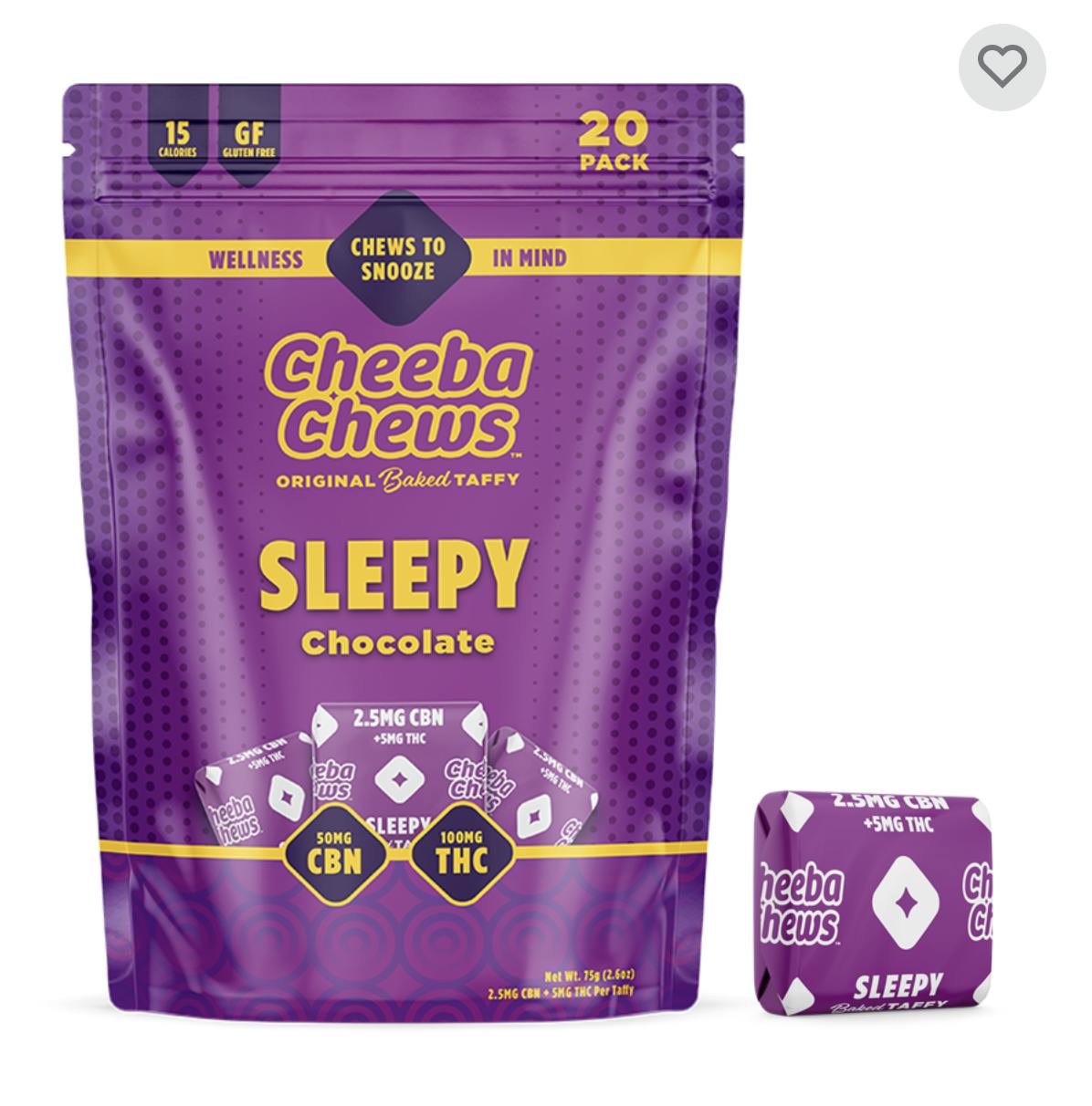 Sleepy Chews Taffy [CBN + THC Ratio]