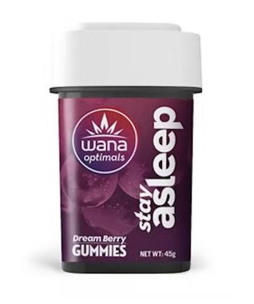 Stay Asleep | Dream Berry 100mg Gummies | Wanna