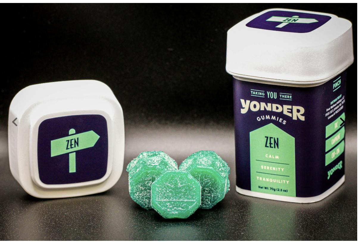 Yonder | Green Apple | 100mg FLOW Gummies 10pk by Yonder