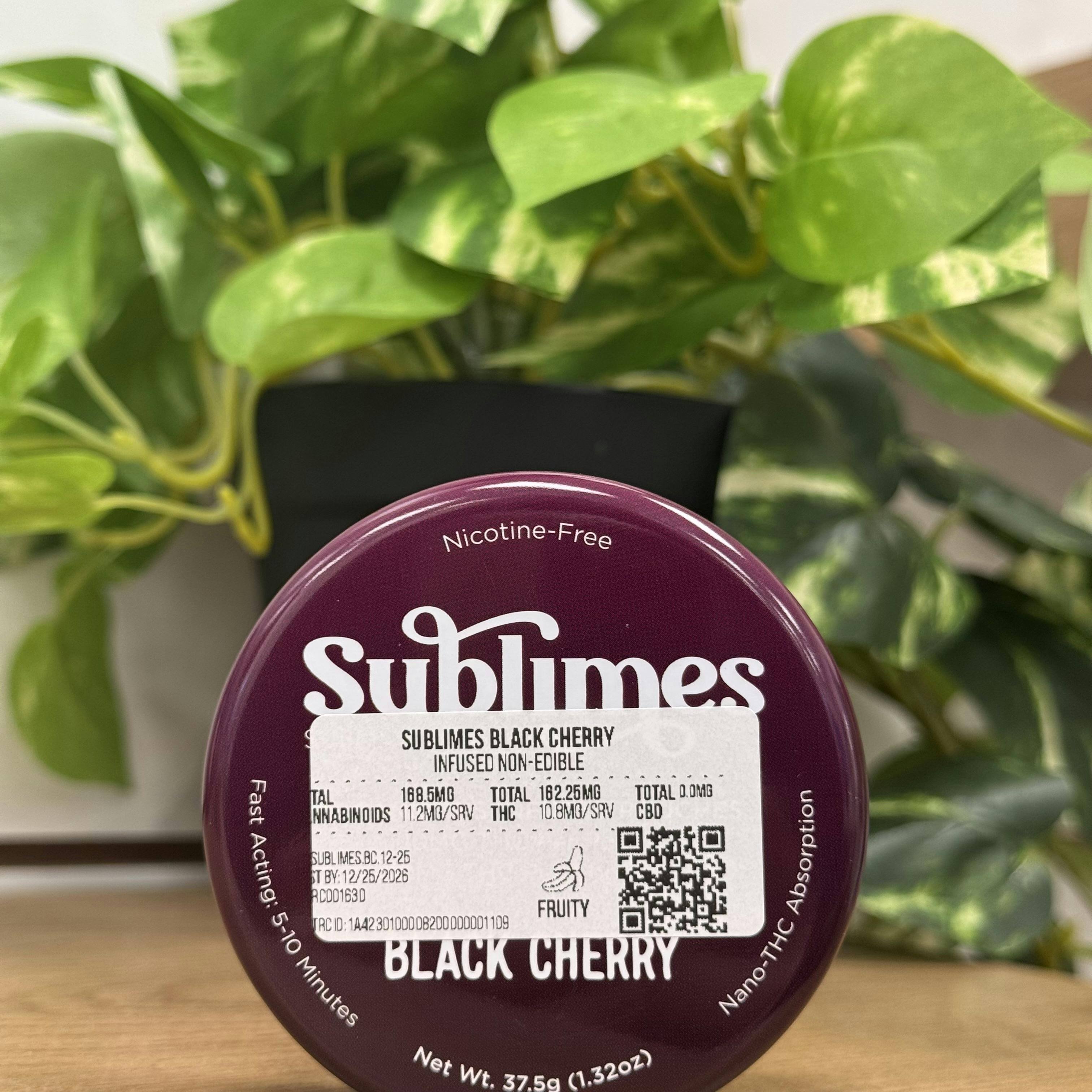 Black Cherry Sublime Pouches