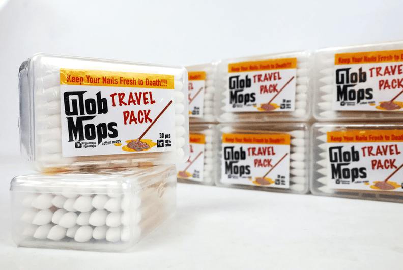 Travel Pack Cotton Buds Glob Mops