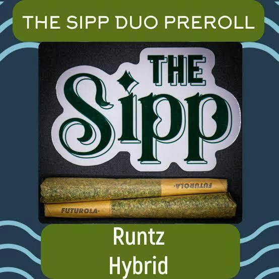 Runtz (2 x .5g) Preroll - The Sipp - 21.% - Hybrid