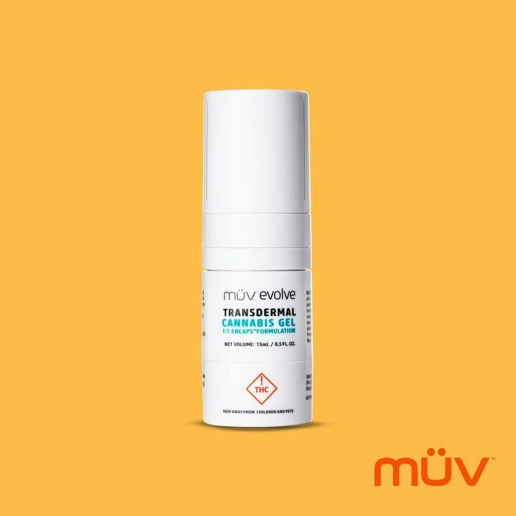 MÜV Evolve 1:1 CBD:THC Gel 250mg