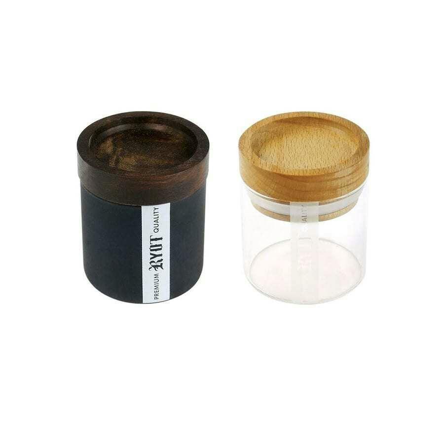 Glass Jar with Tray Lid by RYOT