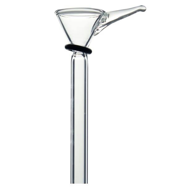 Built In Plain Glass Bowl with 3 Inch Stem and Joint