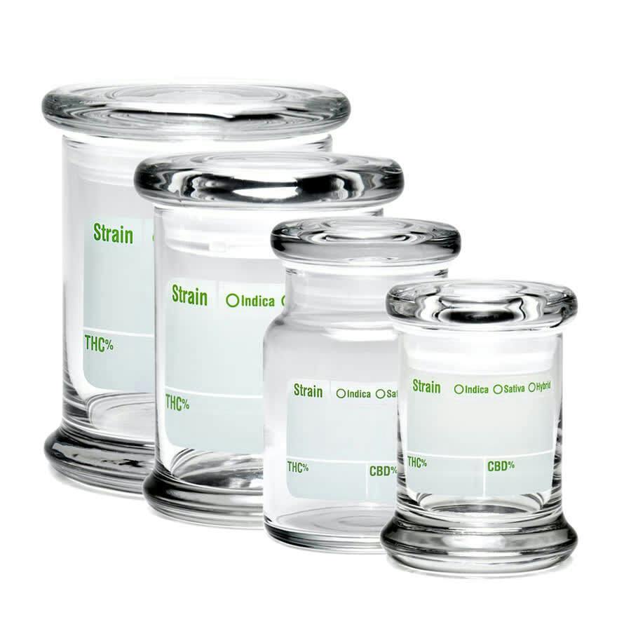 420 Science Modern Write & Erase Pop Top Jar