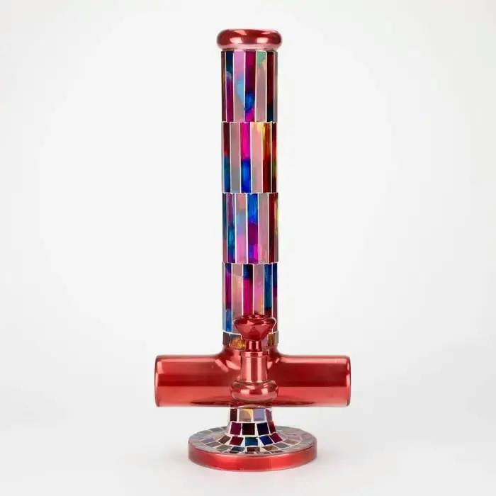 15.5" Mosaic 7mm Glass Bong w/ Inline Diffuser x Tree Arm Perc