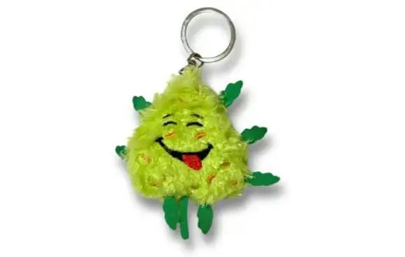 Bud the Weed Nug Keychain - Studded Pot Nug - 2"