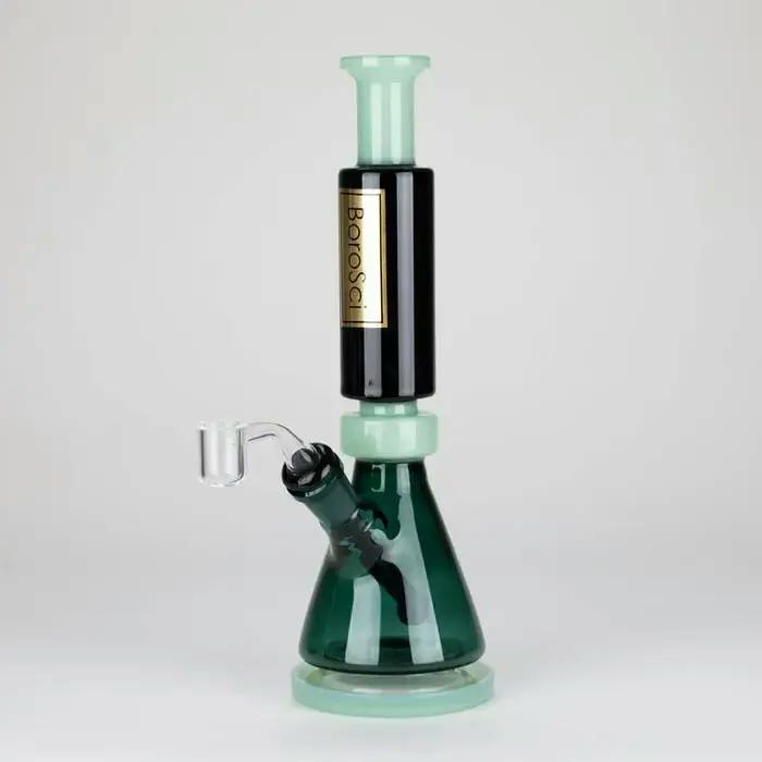 BoroSci 10" Retro Mini Beaker with Banger Glass Rig